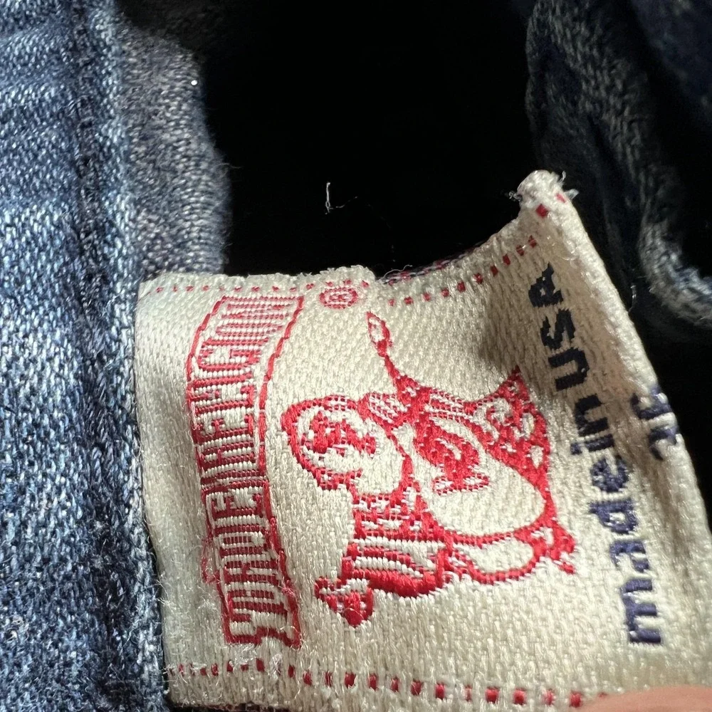 True Religion wash denim
